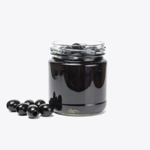 Olive nere condite alla monacale